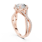 Gold Ring DDLR-152, Rose Gold