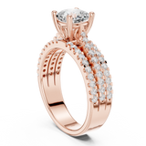Gold Ring DDLR-528, Rose Gold