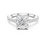 Gold Ring DDLR-882, White Gold, view 4