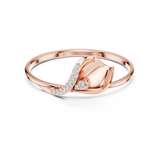 Gold Ring 1 (119), Rose Gold, view 4