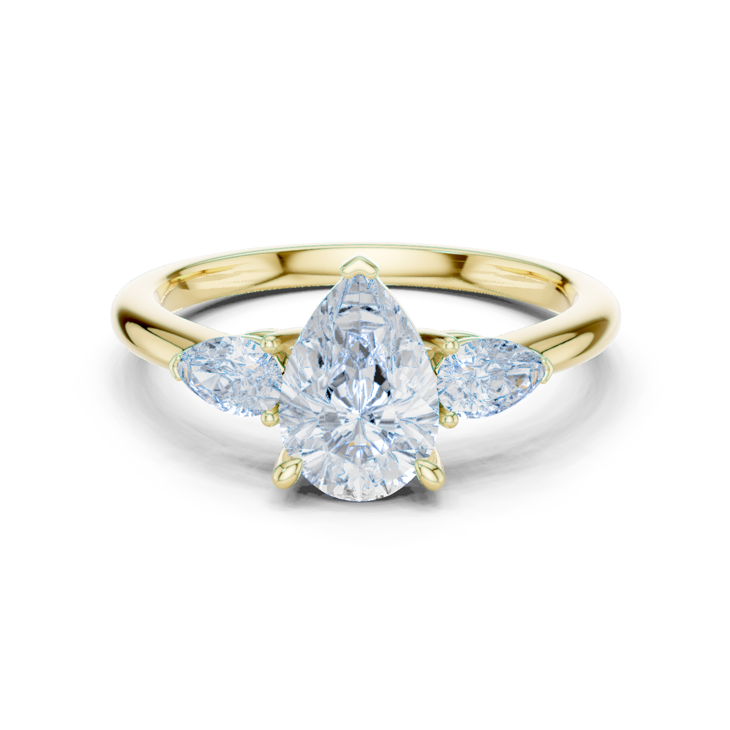 Gold Ring DDLR-864, Yellow Gold