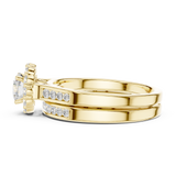 Gold Ring LR-0269, Yellow Gold, view 3