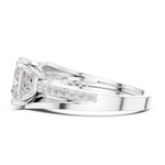Gold Ring DDLR-395, White Gold, view 3