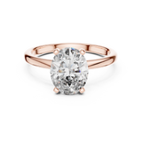 Gold Ring DDLR-071, Rose Gold