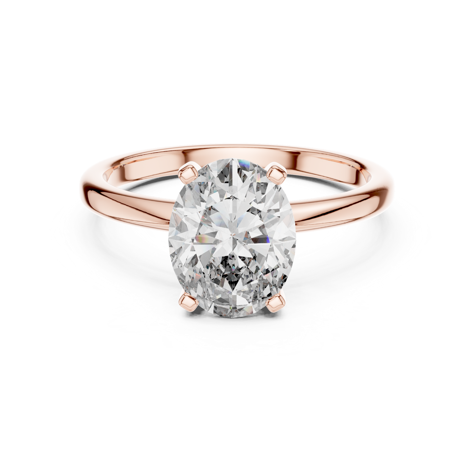 Gold Ring DDLR-071, Rose Gold