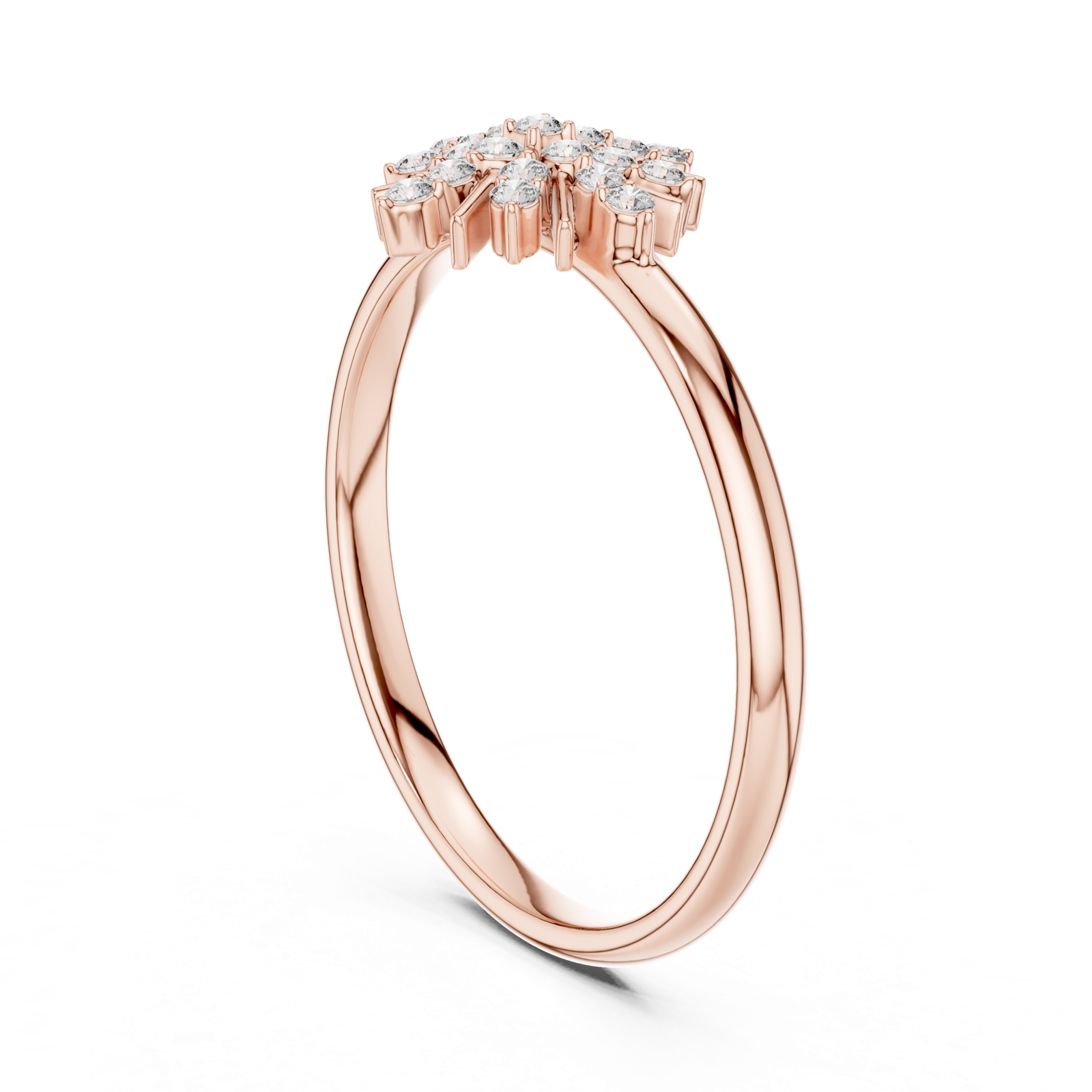 Gold Ring 1 (278), Rose Gold, view 1