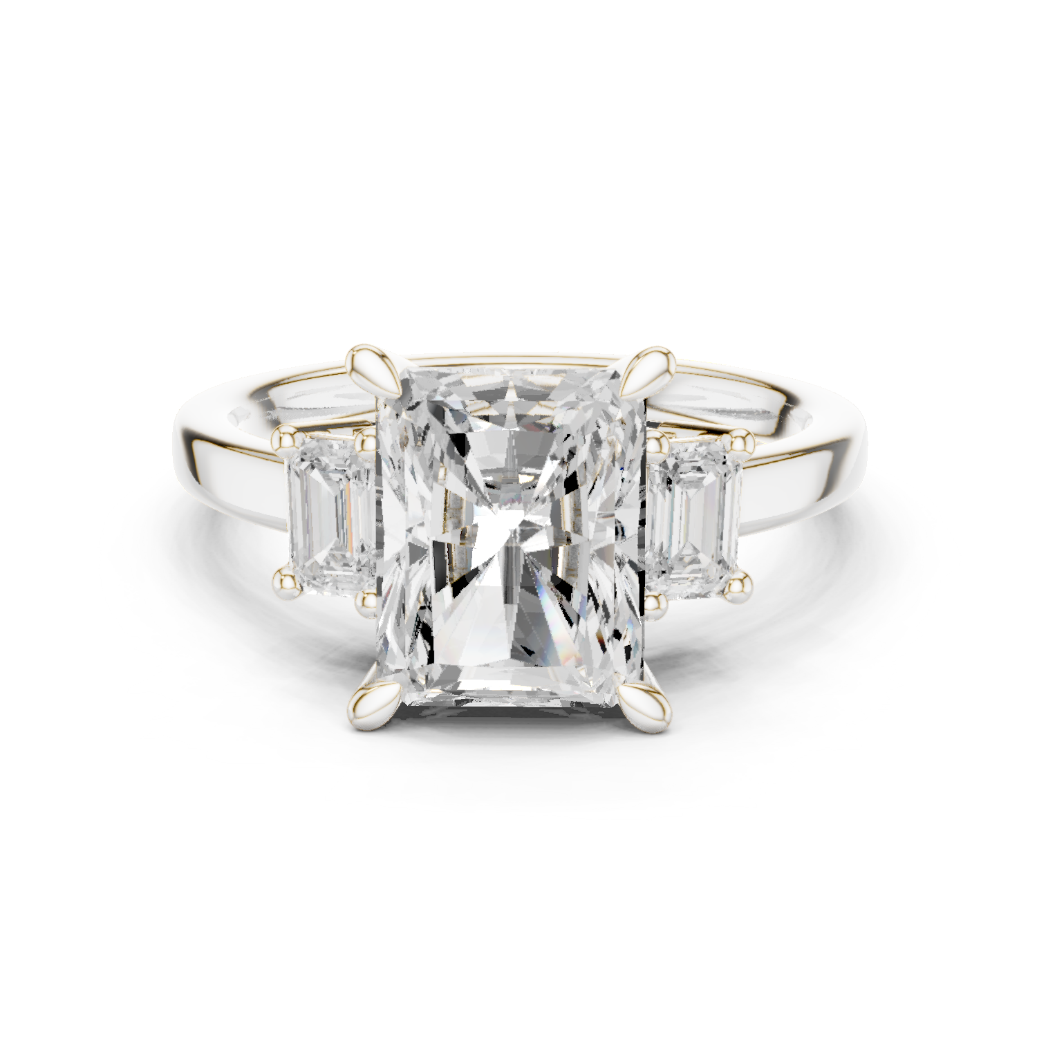 Gold Ring DDLR-286, White Gold