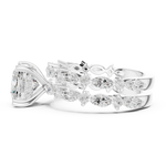 Gold Ring DDLR-951, White Gold, view 3