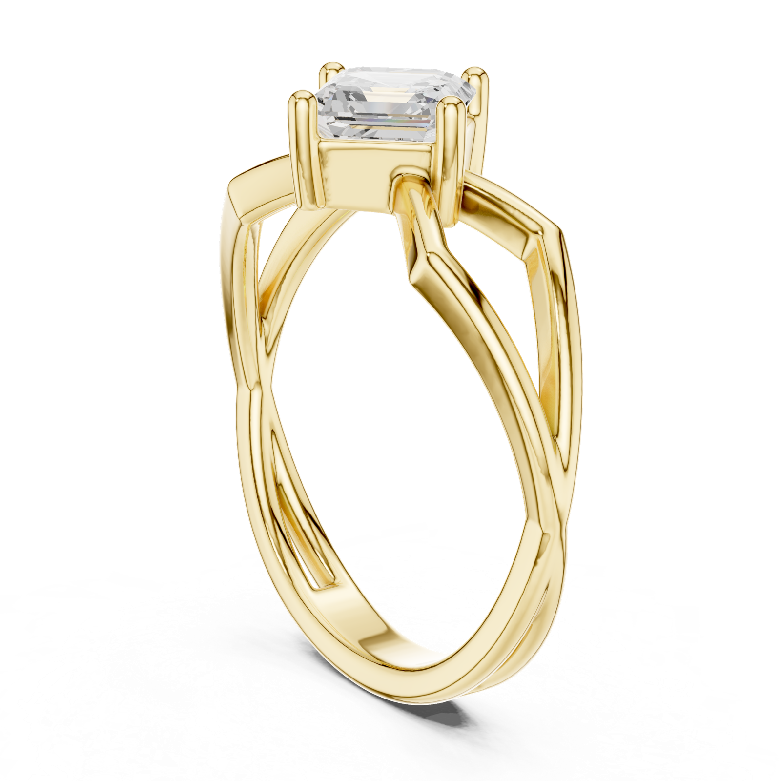 Gold Ring DDLR-522, Yellow Gold
