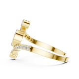 Gold Ring ALR-276, Yellow Gold, view 3