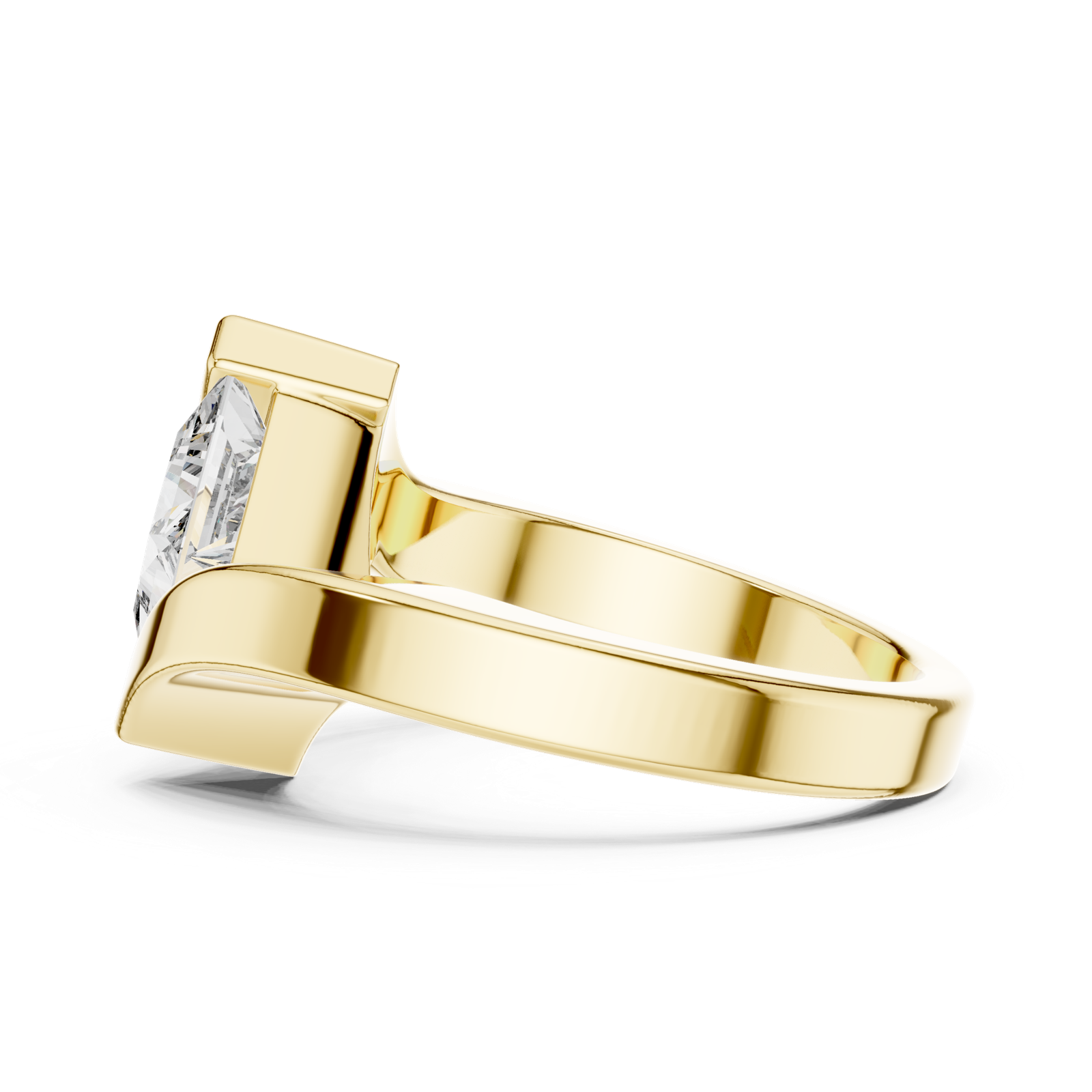Gold Pendant 9-10051, Yellow Gold, view 3