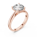 Gold Ring DDLR-068, Rose Gold, view 2