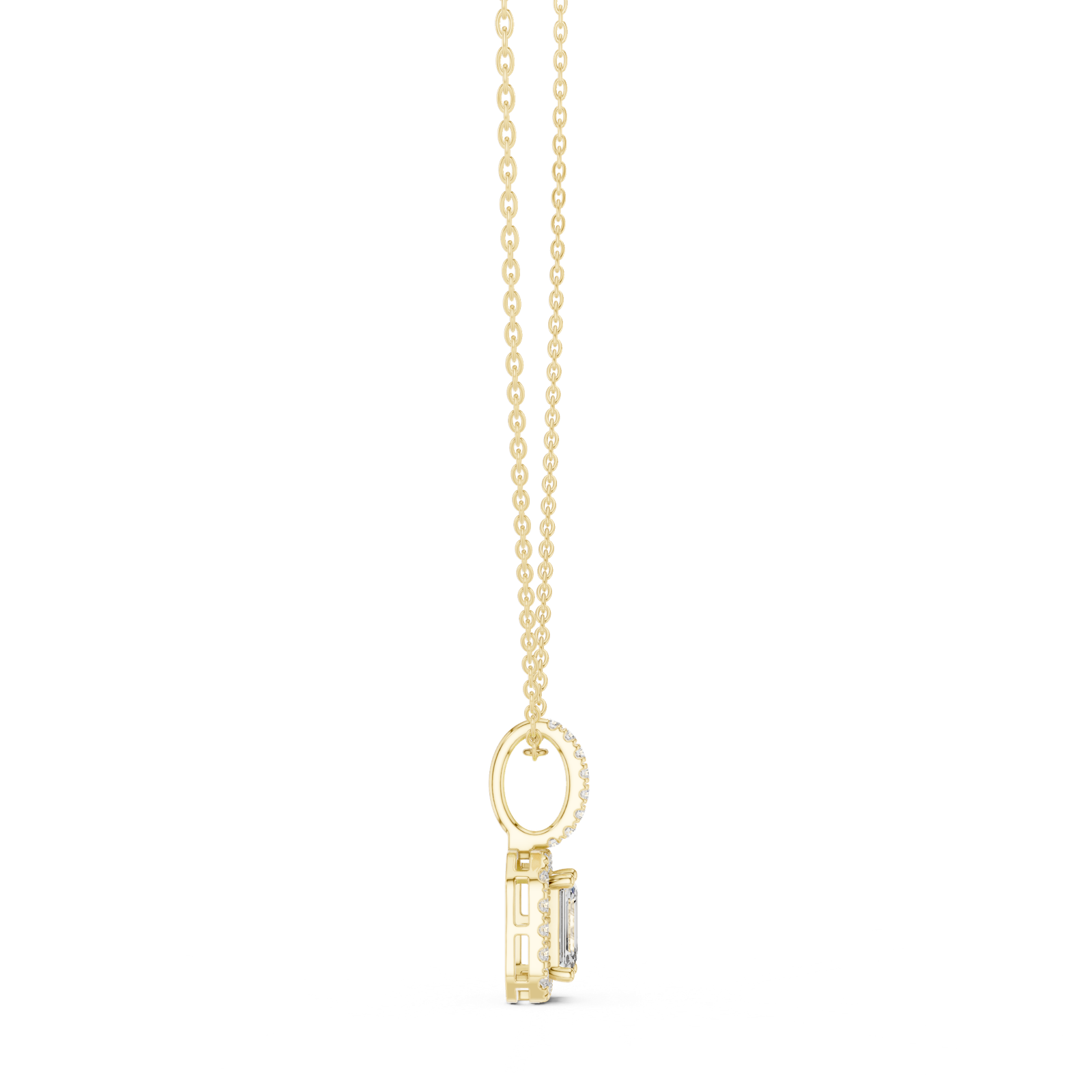 Gold Pendant GPD-0002, Yellow Gold, view 3