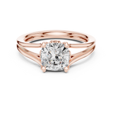 Gold Ring DDLR-574, Rose Gold, view 4