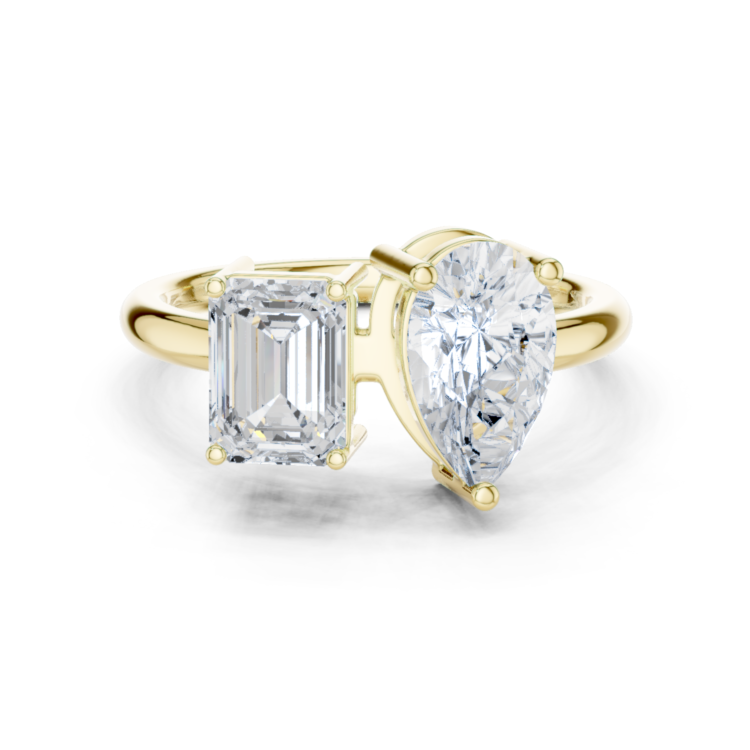 Gold Ring DDLR-1057, Yellow Gold