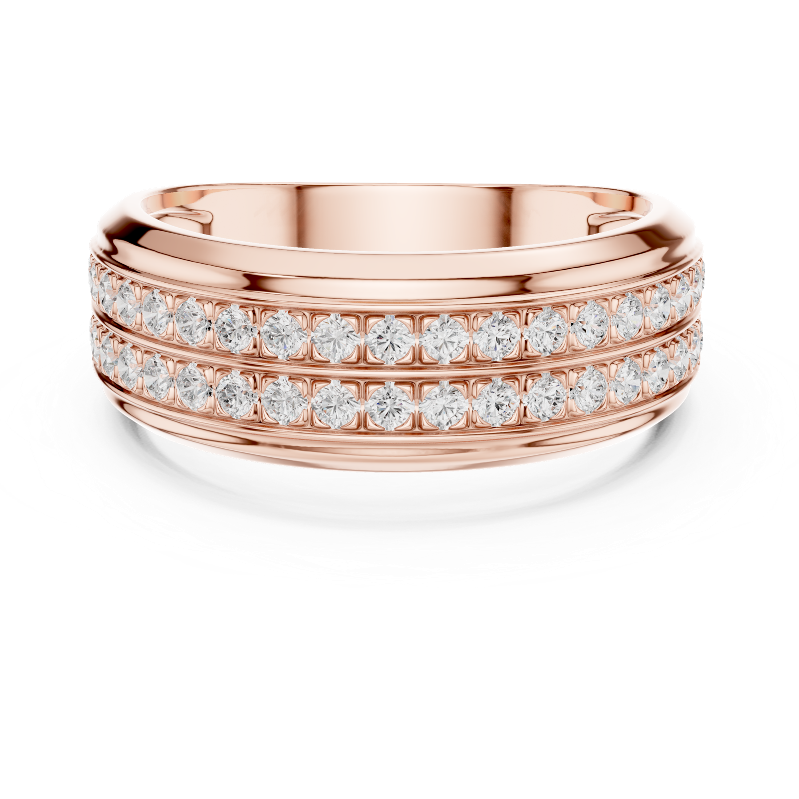 Gold Ring SBMR(8), Rose Gold, view 4