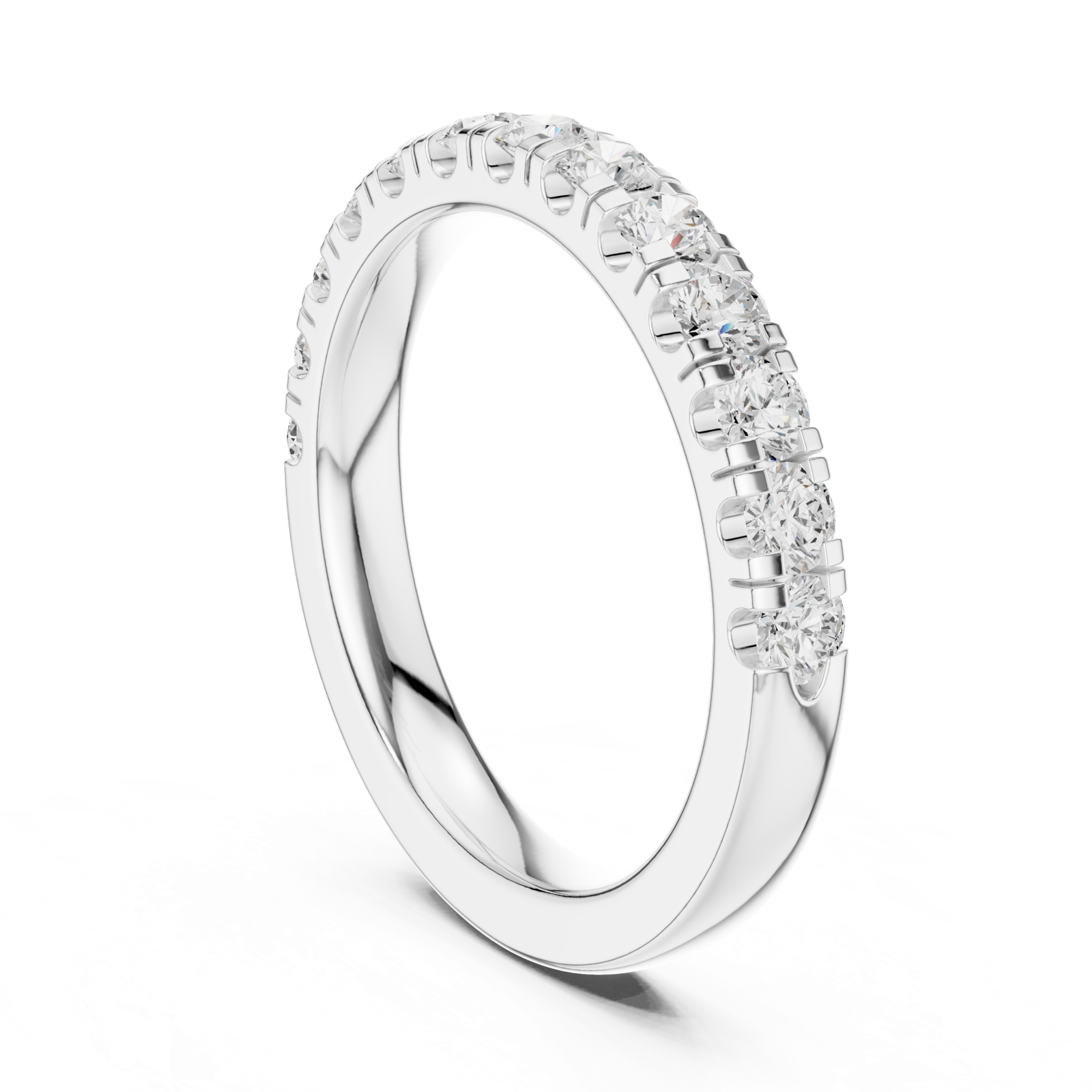 Gold Ring DDLR-597, White Gold