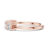 Gold Ring DDLR-615, Rose Gold, view 3