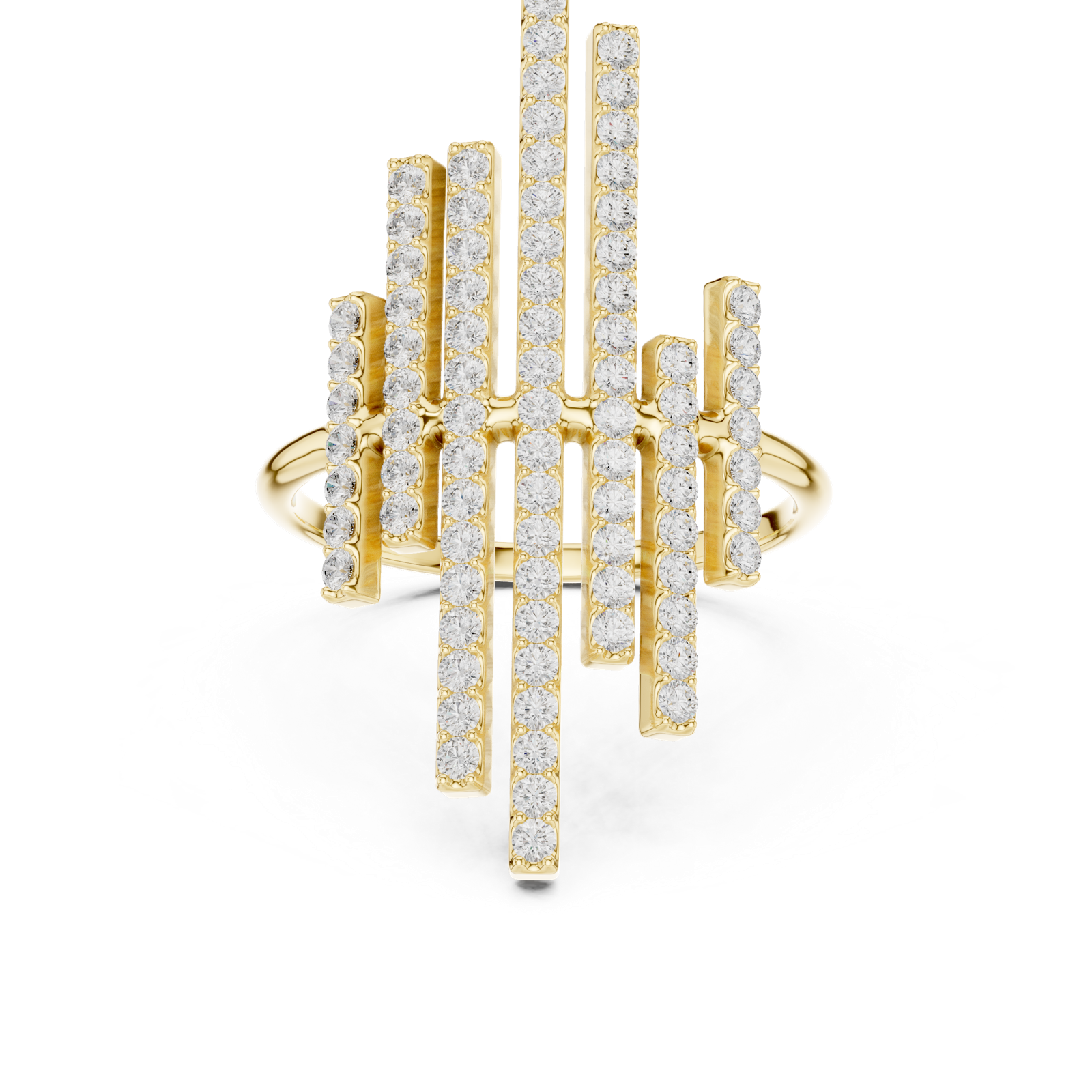 Gold Ring SBWR(38), Yellow Gold, view 4