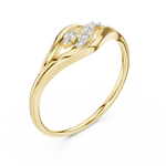 Gold Ring 12-10032@L, Yellow Gold, view 2