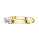 Gold Ring HLR-75, Yellow Gold, view 3