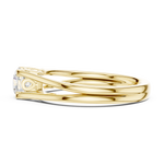 Gold Ring DDLR-545, Yellow Gold, view 3