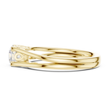 Gold Ring DDLR-545, Yellow Gold, view 3