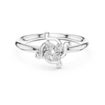 Gold Ring 1 (362), White Gold, view 4