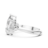 Gold Pendant 9-10033L_SS5, White Gold, view 3