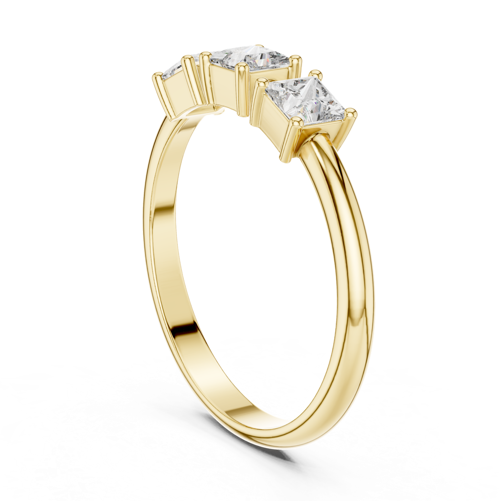 Gold Ring HLR-109, Yellow Gold