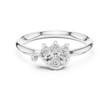 Gold Ring 1 (454), White Gold, view 4