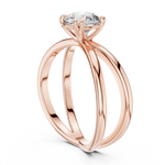 Gold Ring LR-0021, Rose Gold