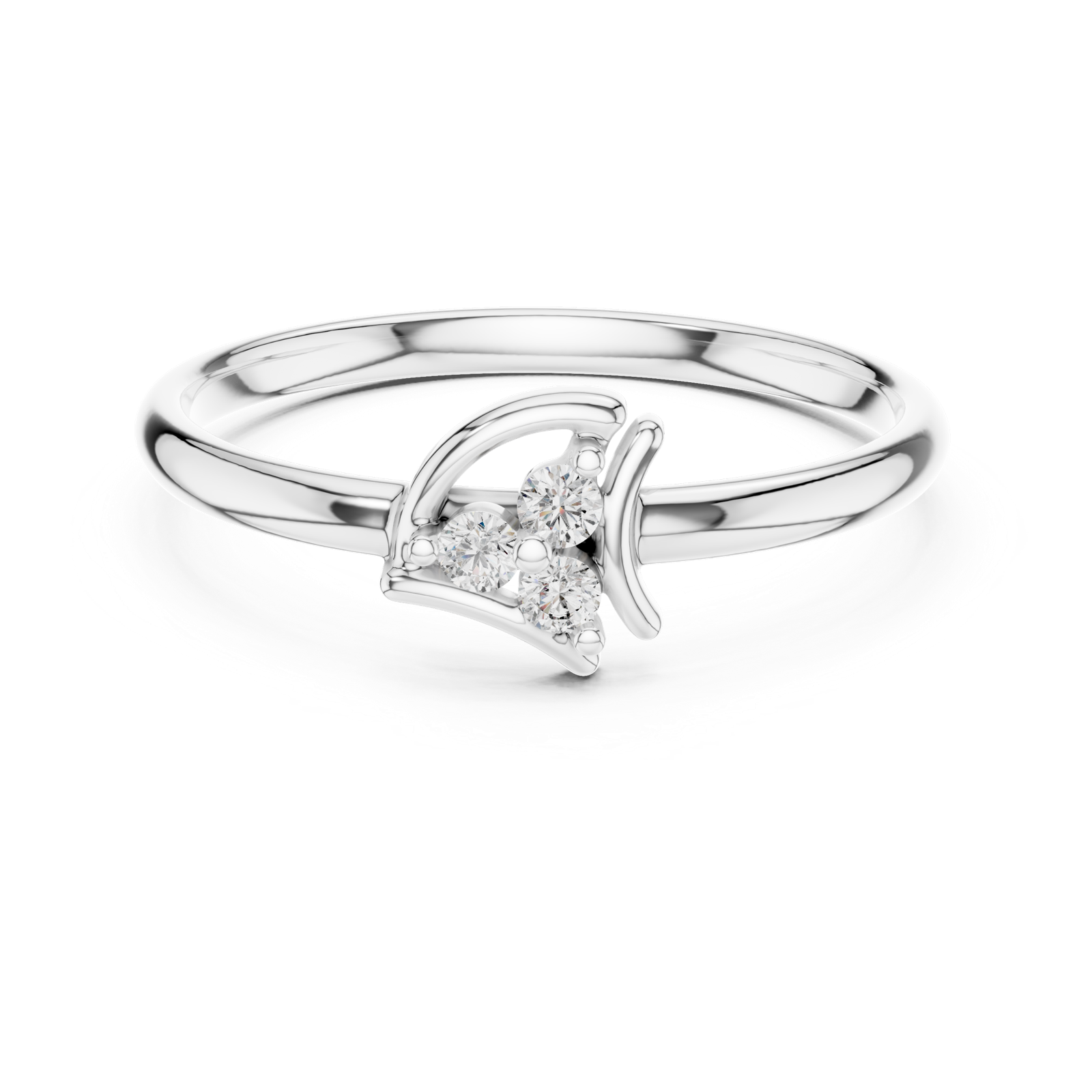 Gold Ring 1 (364), White Gold