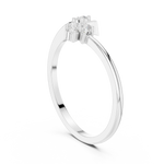 Gold Ring HLR-79, White Gold