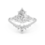 Gold Ring SBWR(55), White Gold, view 4