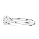 Gold Ring DDLR-549, White Gold, view 3