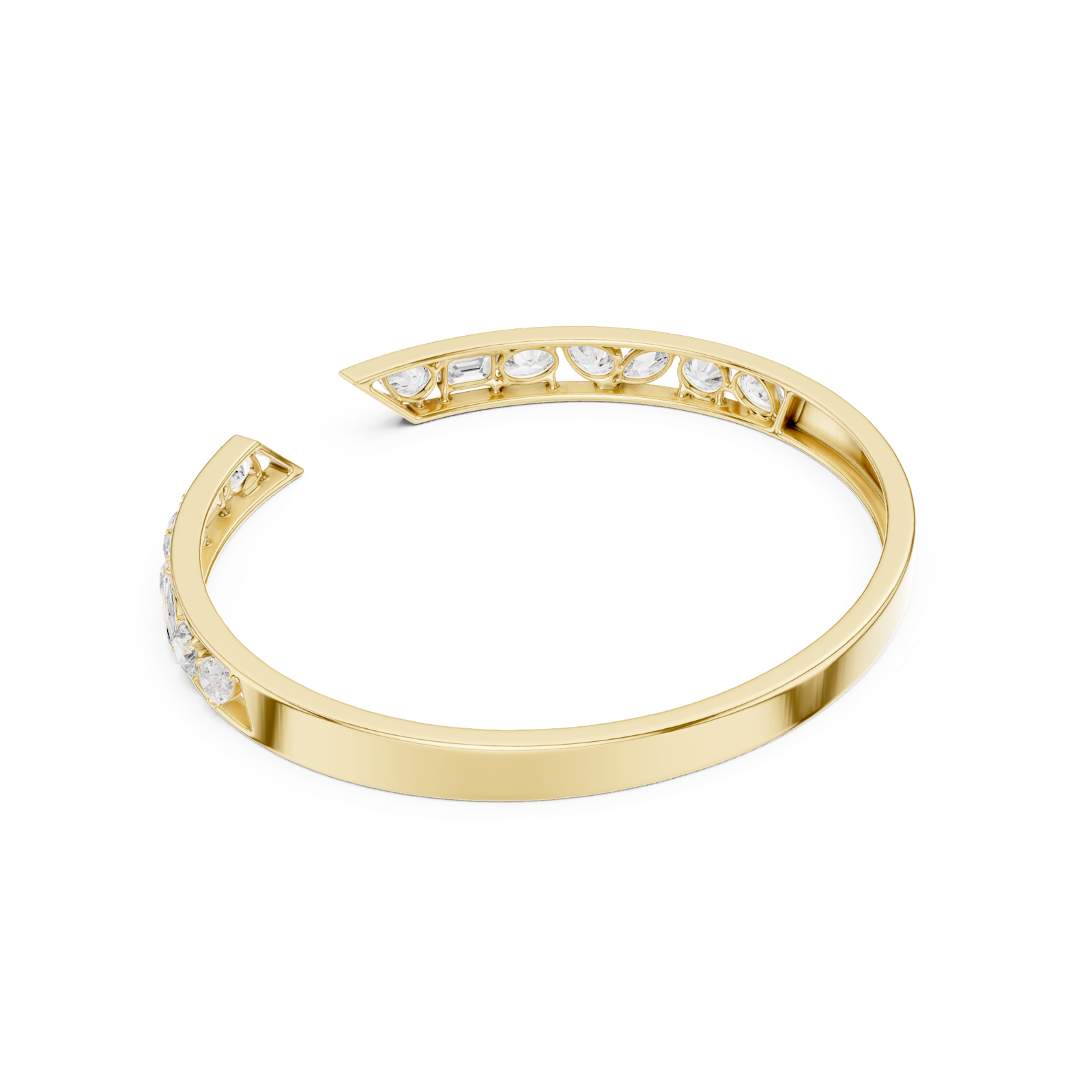 Gold Bracelet SBWB (17), Yellow Gold, view 2