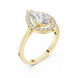Gold Ring ALR-226, Yellow Gold, view 2