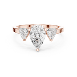 Gold Ring DDLR-1093, Rose Gold, view 4