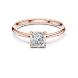 Gold Ring DDLR-799, Rose Gold, view 4