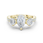 Gold Ring DDLR-1096, Yellow Gold