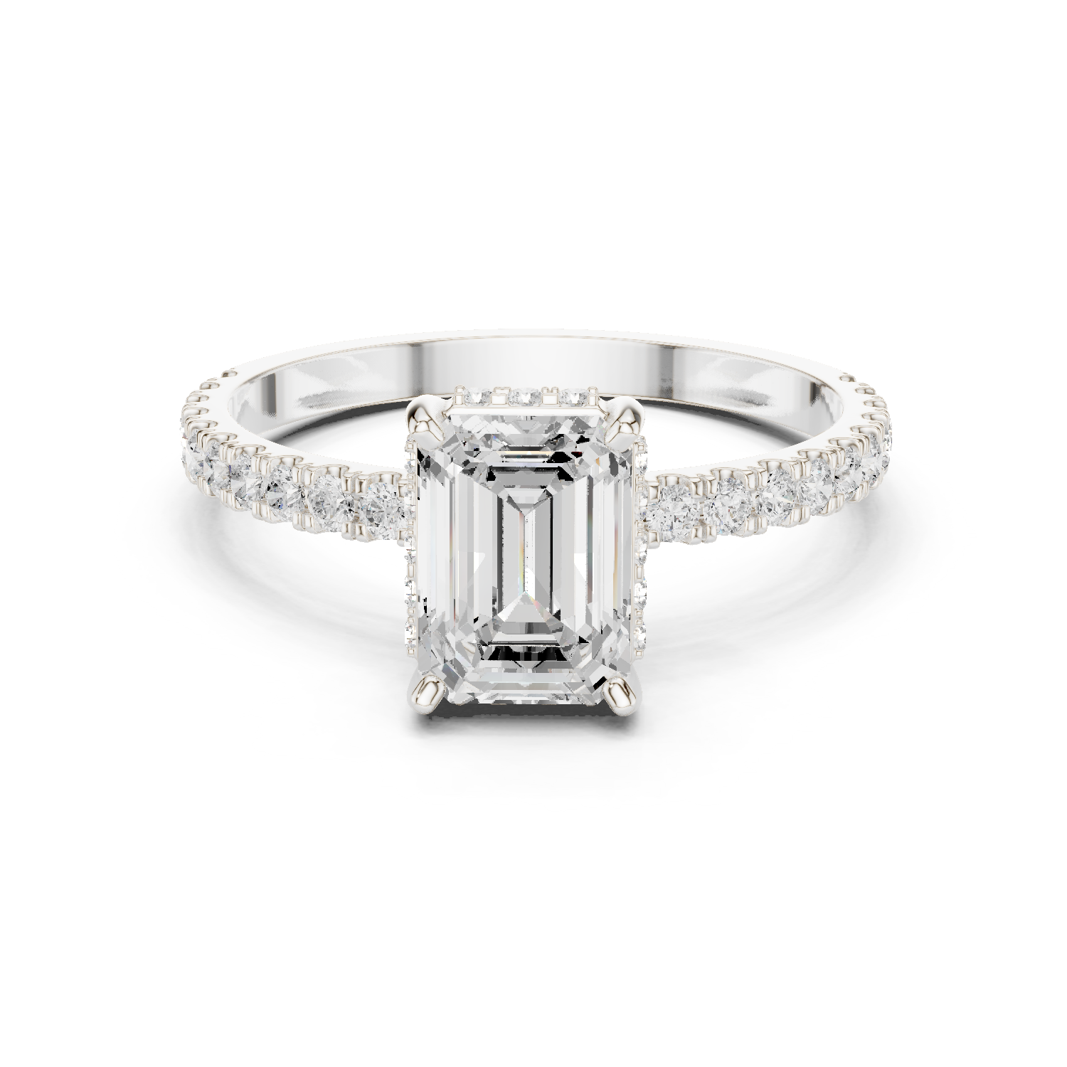 Gold Ring DDLR-1065, White Gold