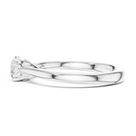 Gold Ring DDLR-551, White Gold, view 3