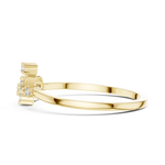 Gold Ring DR-6247, Yellow Gold, view 3