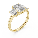 Gold Ring DDLR-045, Yellow Gold, view 2