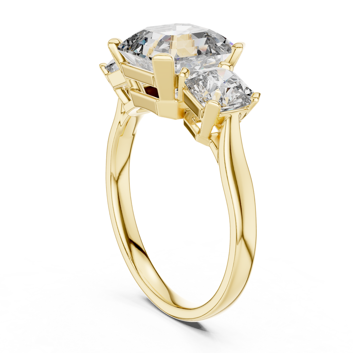 Gold Ring 00001L (19), Yellow Gold, view 1