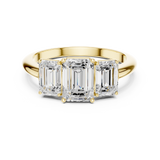 Gold Ring DDLR-1073, Yellow Gold, view 4