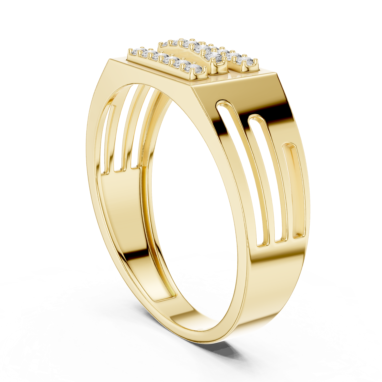 Gold Ring LR-01 (19), Yellow Gold