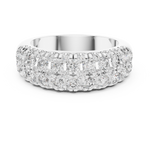 Gold Ring L03-01, White Gold