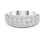 Gold Ring L03-01, White Gold